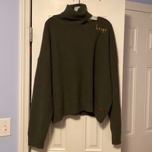 Peace Love World Sweater